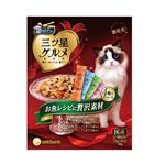 【ペット用】ユニ・チャーム 三ツ星お魚4種のアソート 200g