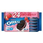 モンデリーズ・ジャパン オレオファミリーパックいちごクリーム 24枚入