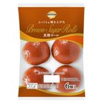 【11／30（日）配送分】ベストプライス 黒糖ロール 6個入