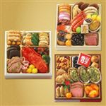 【予約:12／31（水）配送限定】【12】【210546】【おせち】トップバリュ プロのひと品3シェフ監修和洋中「集」 43品目:3－4人前