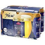 【11／8～9配送分】トップバリュ プレミアム生ビール 350ml×6