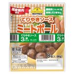 トップバリュ ベストプライス ミートボール てりやきソース 96g×3