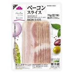 トップバリュ フリーフロム ベーコンスライス 70g