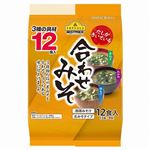 トップバリュ ベストプライス みそ汁3種の具材 12食