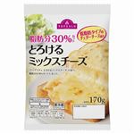 トップバリュ 脂肪分30％カット とろけるミックスチーズ 170g