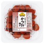 ベストプライス 小粒で食べやすいかつお梅干 130g