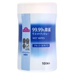 トップバリュ 99．9％除菌ウエットティッシューアルコールタイプ本体 100枚