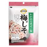 トップバリュ ベストプライス わかめご飯梅じそ 31g