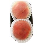 【7／8～9配送分】山梨県産 JAフルーツ山梨 春日居のもも 2Lサイズ2個入り 1パック