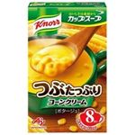 【10／18～21配送分】味の素 クノールカップスープ つぶたっぷりコーンクリーム 8袋入