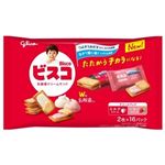 【10／25～26配送分】江崎グリコ ビスコ大袋 アソートパック 32枚入