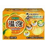 【7／5～6配送分】アース製薬 温泡 ONPO こだわりゆず 炭酸湯 40g×20錠入