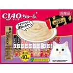 【ペット用】 いなば食品 CIAOちゅーる贅沢バラエティ 14g×40本