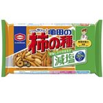 【10／18～21配送分】亀田製菓 減塩亀田の柿の種 6袋詰 164g