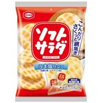 【10／19（日）配送分】亀田製菓 ソフトサラダ 20枚入