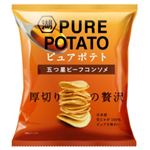 【6／17・18配送分】湖池屋 ピュアポテト 五つ星ビーフコンソメ 52g