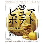 【10／28～29配送分】湖池屋 ピュアポテト ゆず胡椒 52g