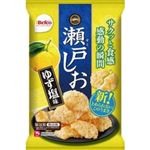 【7／6（日）配送分】栗山米菓 瀬戸しお ゆず塩味 83g