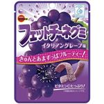 【7／15～16配送分】ブルボン フェットチーネグミ イタリアングレープ味 50g