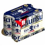 【7／5・6配送分】サントリー サントリー生ビール 350mlx6