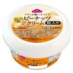 トップバリュ ピーナッツクリーム粒入り 140g