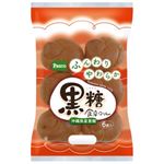【7／19-22配送分】パスコ 黒糖食卓ロール 6個入