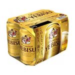 【7／19～21配送分】サッポロビール ヱビスビール 350ml×6