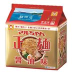 【11／11（火）配送分】東洋水産 マルちゃん正麺 醤油駿河湾パッケージ 105g×5