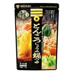 Mizkan とんこつしょうゆ鍋つゆ 750g