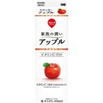 【5／20・21配送分】名古屋製酪 家族の潤いアップル 900ml