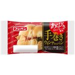 【7／1・2配送分】フジパン 手巻きウインナーパン（あらびきウインナー使用）1個