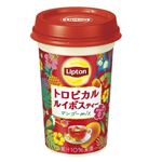 【5／20・21配送分】森永乳業 リプトン トロピカルルイボスティーマンゴーmix 240ml ★新商品