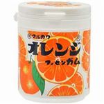 丸川製菓 オレンジマーブルガムボトル 130g