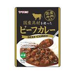 【7／1～2配送分】ヤマモリ 国産具材を使ったビーフカレー 中辛 170g