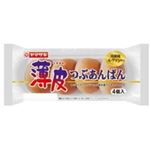【7／6（日）配送分】ヤマザキ 薄皮つぶあんぱん 4個入
