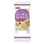 ヤマザキ 5つに切ったロールケーキこしあんクリーム 5個入