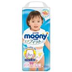ユニ・チャーム ムーニーマン エアフィット 女の子用ビッグサイズ 38枚