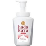 ライオン ハダカラ 増える泡ボディソープ フローラルブーケの香り 本体 550ml