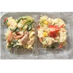 【11／1-3配送分】かにカマサラダと5種野菜マカロニサラダ 1パック★新商品