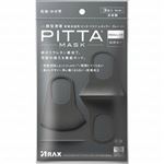 アラクス PITTAマスク グレー 3枚