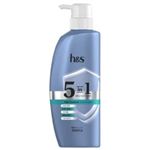 P&G h＆s 5in1 マイルドモイスチャー シャンプー ポンプ 340g