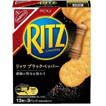 モンデリーズ・ジャパン リッツ ブラックペッパー クラッカー 13枚×3