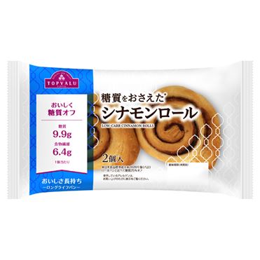 トップバリュ 糖質をおさえた シナモンロール 2個入 | イオン九州の