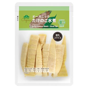 トップバリュ グリーアイオーガニック 中国産たけのこ水煮（穂先