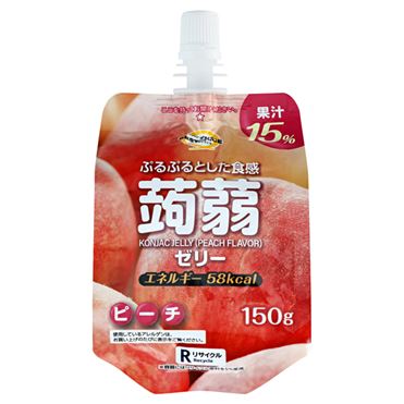 トップバリュベストプライス 蒟蒻ゼリー ピーチ味（ドリンクゼリー
