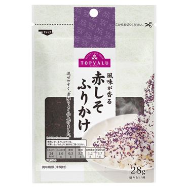 おうちでイオン イオンネットスーパー トップバリュ 赤しそふりかけ 28g