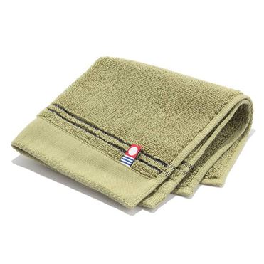 おうちでイオン イオンネットスーパー Home Coordy 今治製 タオルハンカチ 無地 カーキ 25 25cm