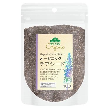 おうちでイオン イオンネットスーパー トップバリュグリーンアイ オーガニック チアシード 黒 100g おうちでイオン イオンネットスーパー トップバリュグリーンアイ オーガニック チアシード 黒 100g