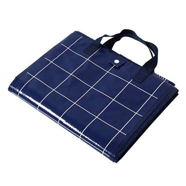 おうちでイオン イオンネットスーパー Home Coordy 折りたたみレジャーシート ネイビー M 約 1 180 Cm