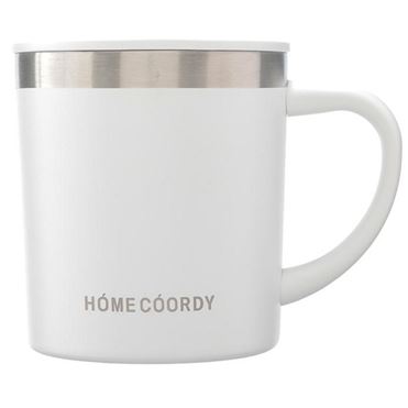 おうちでイオン イオンネットスーパー Home Coordy 取っ手付きタンブラー ホワイト 300ml